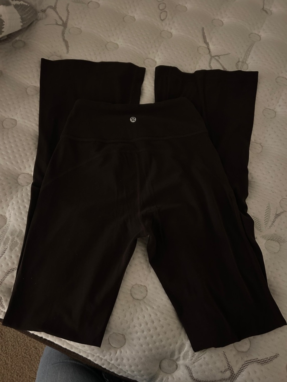 lululemon athletica dark Brown Boot-Cut Yoga Pants